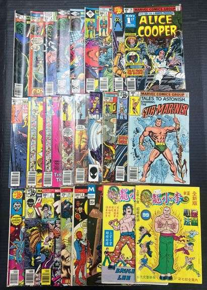 (J) Vintage Marvel Comics And More.