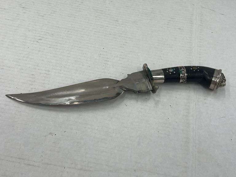 (A) World War II Era Gurkha Kukri With Scabbard.