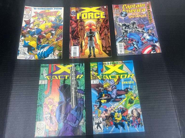 (J) Selection Of Marvel Comic Books, 1980s-2000s.
