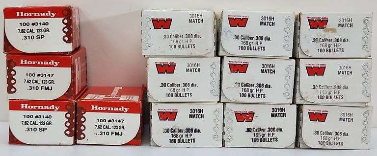 (AQ) Winchester And Hornady Bullets