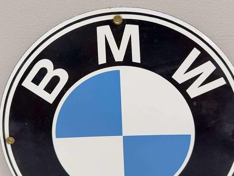 BMW Porcelain Sign