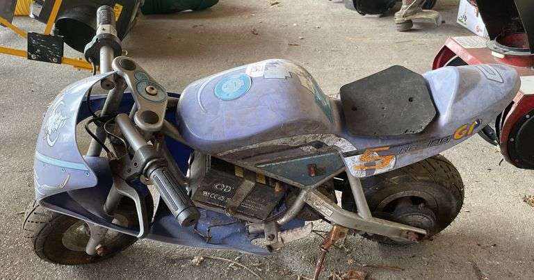 (GH) Razor Electric Racing GP Children’s Bike a - Kraft Auction Service ...