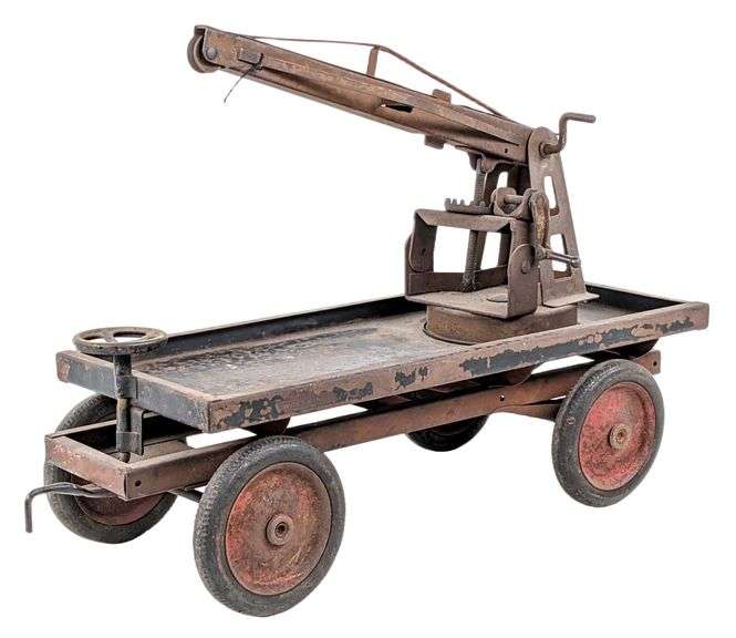 Original Keystone Railroad No. 6600 Wrecking Car