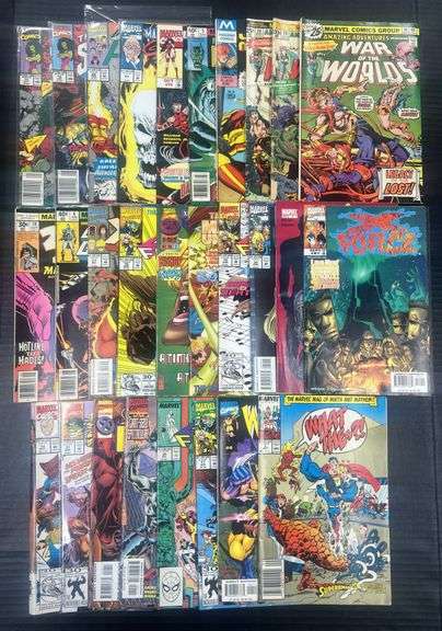 (J) Selection Of Marvel Comic Books, 1980s-2000s.