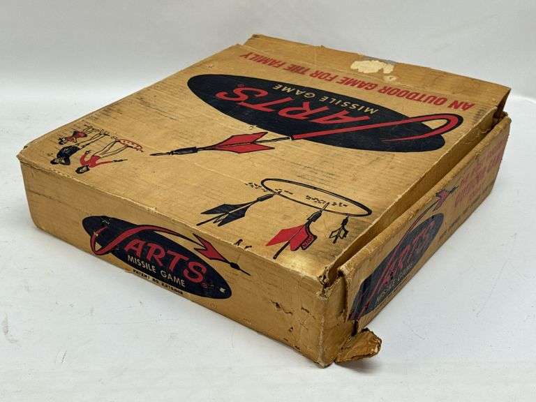 Vintage Lawn Darts / Jarts In Original Box