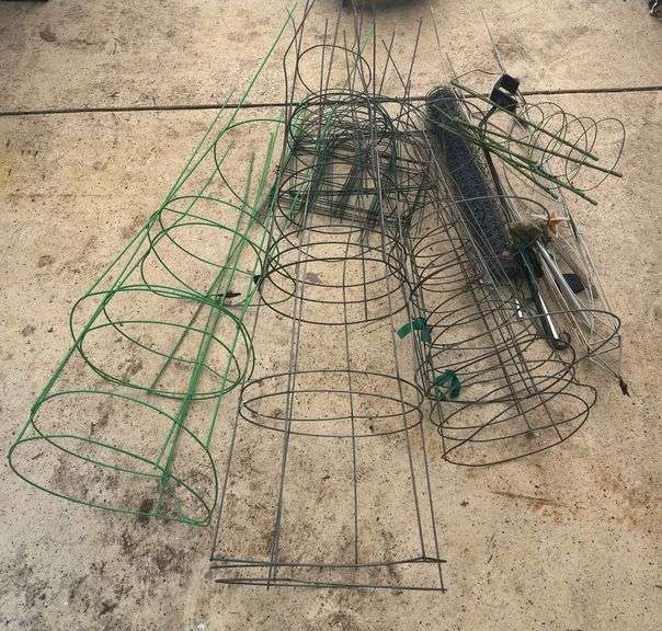 Tomato Cages and Chicken Wire