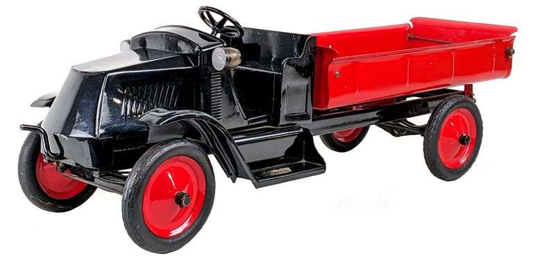 Restored American National Open Cab Mack Dump Truck