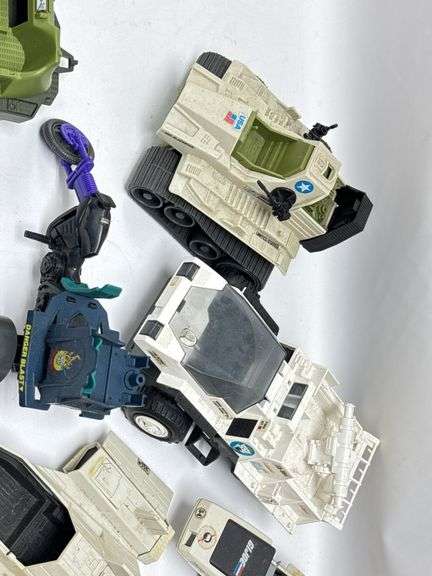 1980s Hasbro GI Joe Action Figure Vehicle Lot / Cobra