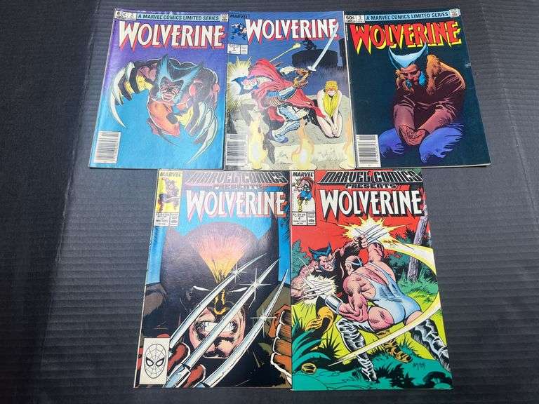 (J) Vintage Marvel Comics. 1973-1988.