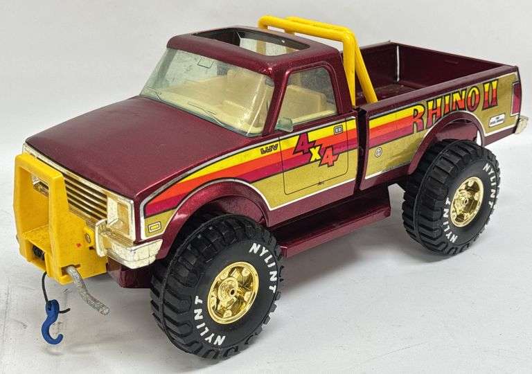 Vintage angling Rhino II 4x4 Pressed Steel Truck