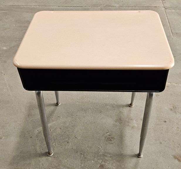 (10) Classroom Style Steel Desk's.