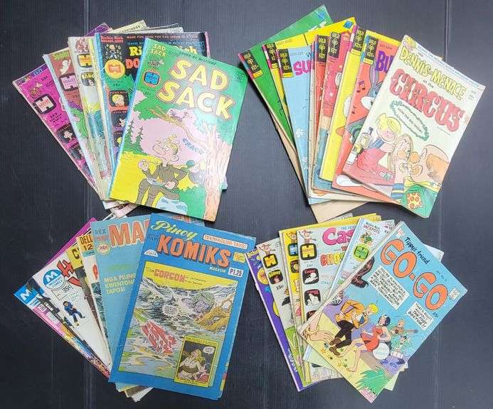(J) 1960s & 1970s Modern Comics, Gold Key, Harvey & More Comic Books