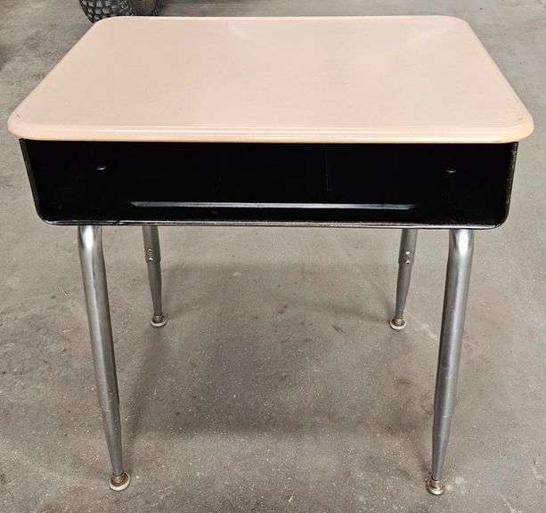 (10) Classroom Style Steel Desk's.
