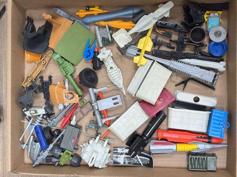 1980s Hasbro GI Joe Action Figure Vehicle Parts / Accessories Missiles & More