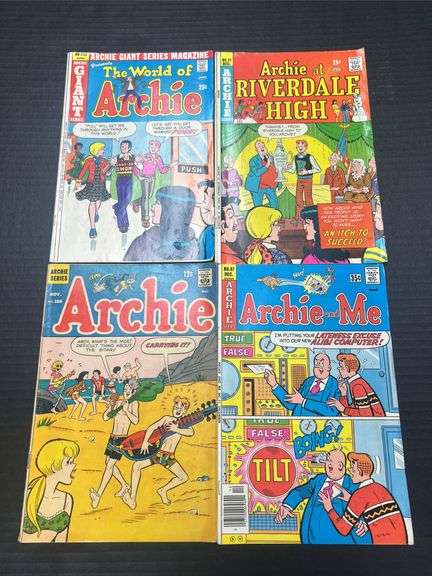 1960s &1970s Archie Comic Books.