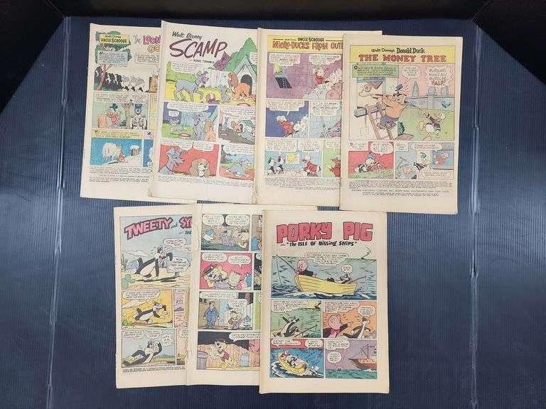 (J) Walt Disney & MGM 1960s and 70s Comics