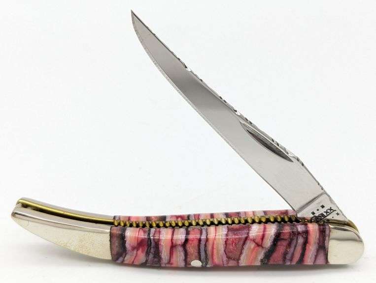 Custom 2003 Case XX Red Mammoth Tooth Tiny Toothpick 6.510096