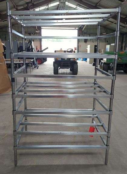 Commercial Refrigerator/Freezer Shelving Racks