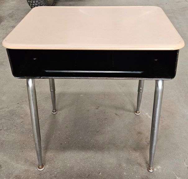 (10) Classroom Style Steel Desk's.