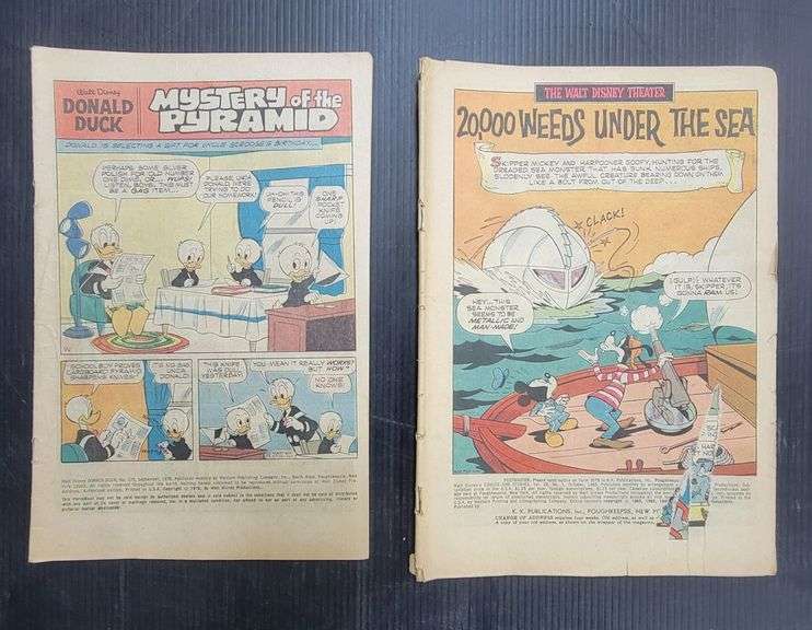 (J) 1960s & 1970s Disney, Warner Brothers,  & More Cartoon Comic Books