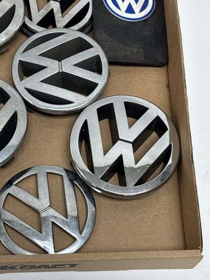 Lot Of Volkswagen VW Emblems / Auto Badges