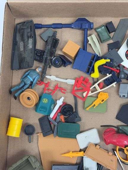 1980s MOTU & GI Joe Action Figure Parts / Accessories & More