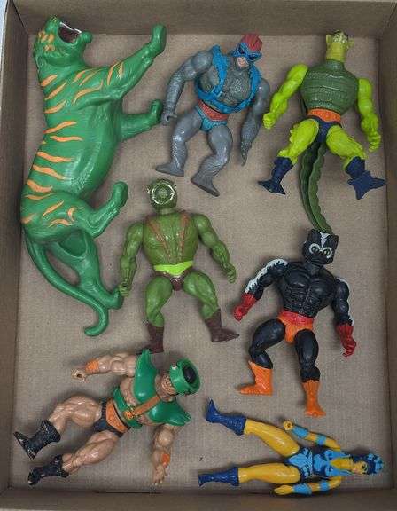 Vintage Mattel He Man MOTU Masters Of The Universe Action Figures
