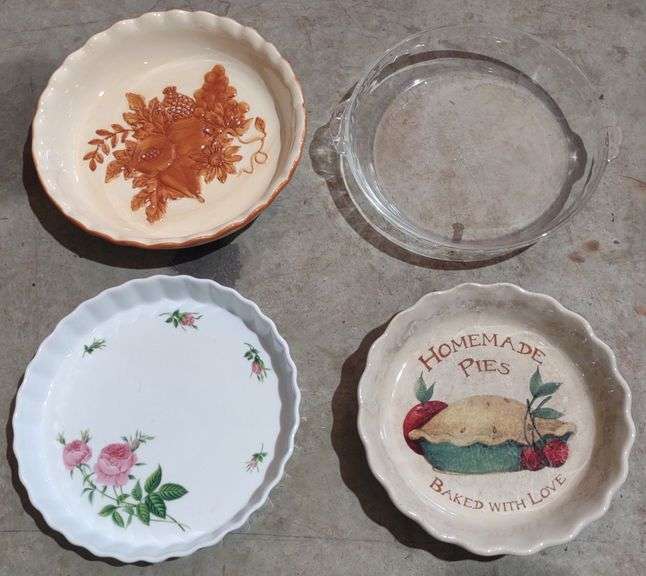 Ceramic & Glass Pie Dishes
