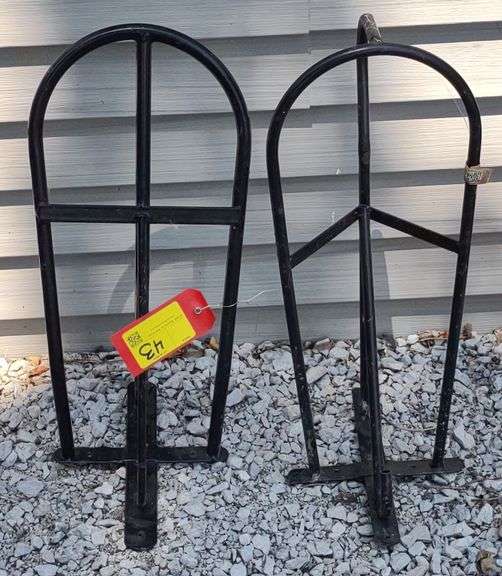 Metal Horse Saddle Racks