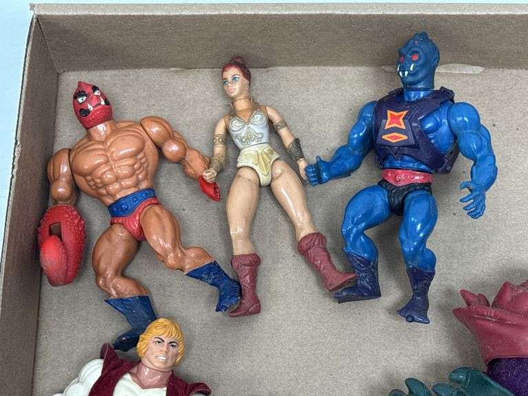 Vintage Mattel He Man MOTU Masters Of The Universe Action Figures