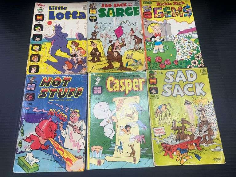 (J) Harvey, Whitman, Modern Comics, And Gold Key Comic Books.