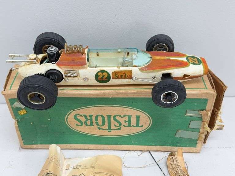 Vintage Testors Sprite Gas Powered Tether Car In Box