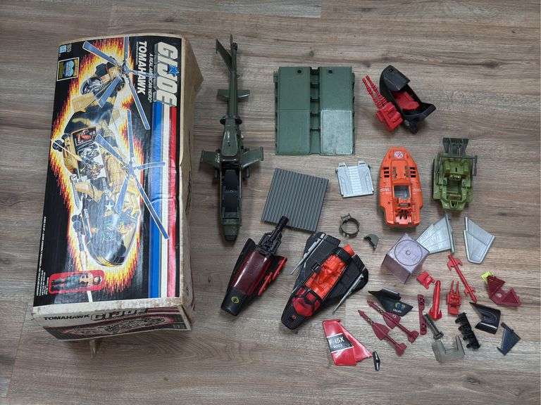 1980s Hasbro GI Joe ARAH Action Figure Vehicle Parts / Accessories Missiles / Original Box & More
