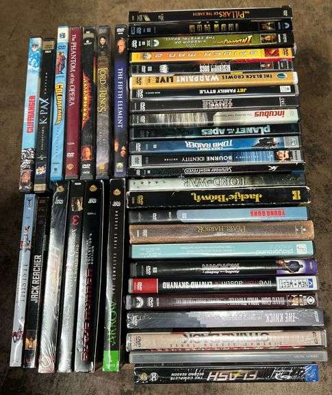 (GH) DVD’S including Spider-Man 2, Flash, Cliffhanger and more