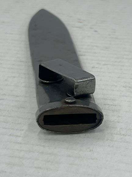 (A) World War II Italian Milizia Volontaria Per La Sicurezza Nazionale Fighting Dagger Scabbard.