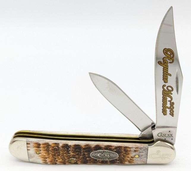 2007 Case XX Collectors Club Regular Member Jigged Bone Copperhead 6249