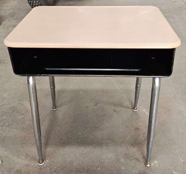 (10) Classroom Style Steel Desk's.