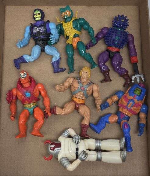 Vintage Mattel He Man MOTU Masters Of The Universe Action Figures