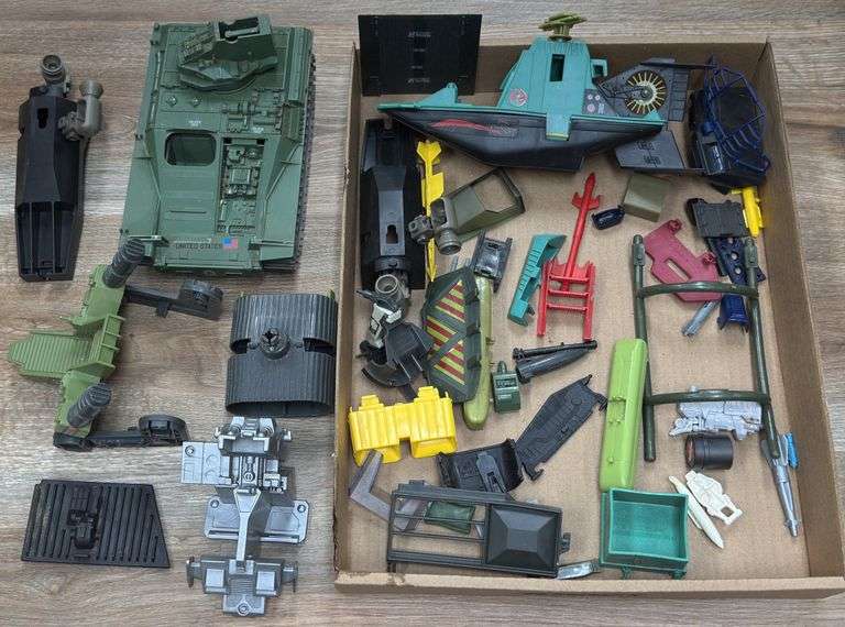 1980s Hasbro GI Joe ARAH Action Figure Vehicle Parts / Accessories Missiles & More