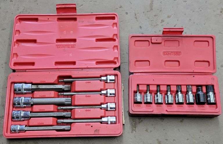Mac Tools 8pc Metric Triple Square Bit Driver Socket Set And A Long ...