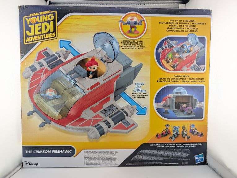 2023 Hasbro Star Wars Young Jedi Adventures The Crimson Firehawk Play Set NIB