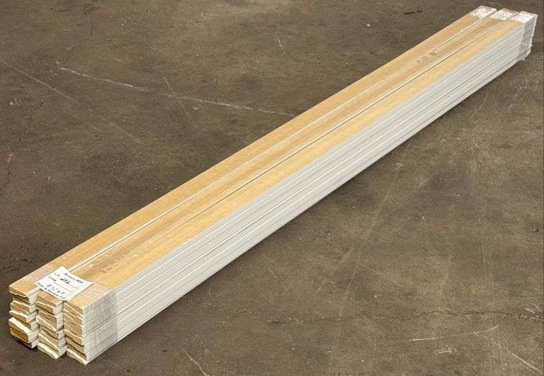 252 Lineal Foot Aruaco MFD 2-1/4in x 7ft Door & Window Trim - Kraft ...