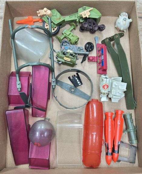 1980s Hasbro GI Joe ARAH Action Figure Vehicle Parts / Accessories Missiles & More