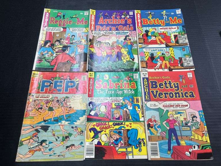 1960s &1970s Archie Comic Books.