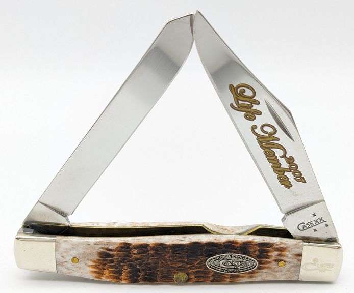 Ltd 2007 Case XX Collectors Club Life Member Jig Bone Moose 6275