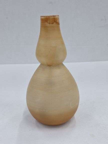 (Q) Westmoreland Hand Painted Rose Milk Glass Vase