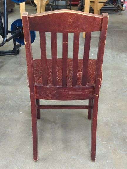 Premium Cherry Wood School House Chairs
