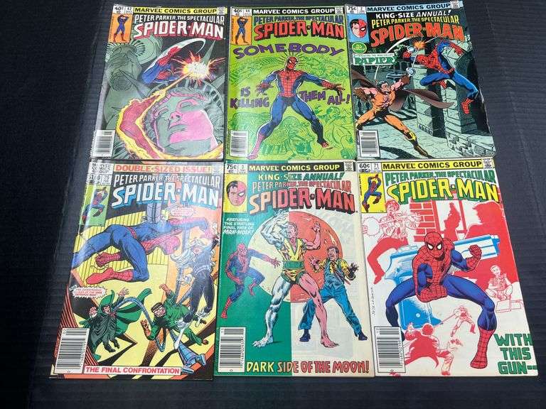 (J) 1970s & 1980s Marvel Comic Books.