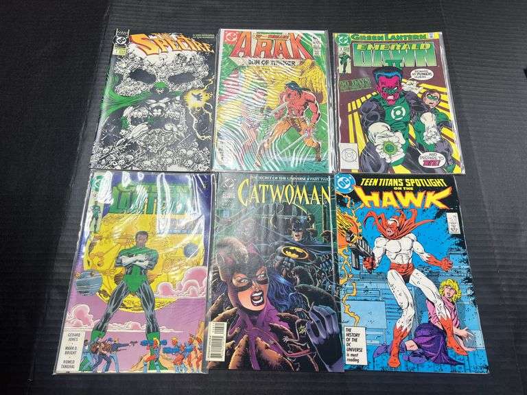 (J) 1980s & 1990s DC And Marvel Comic Books.