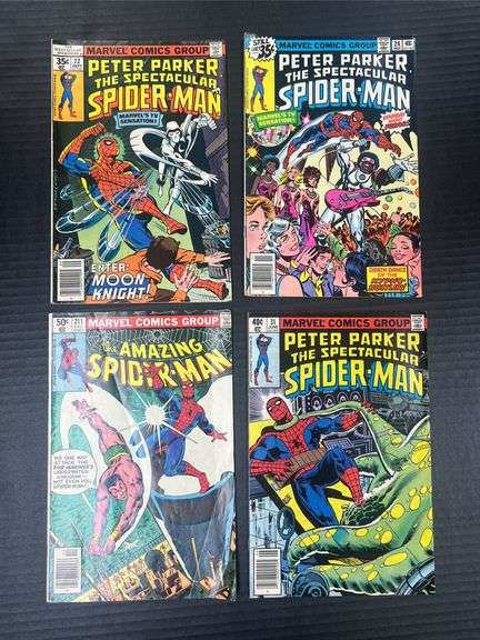 (J) 1970s & 1980s Marvel Comic Books